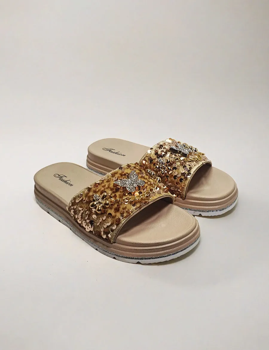 Totes Isotoner Ballet Slippers Fawan Washable Slippers