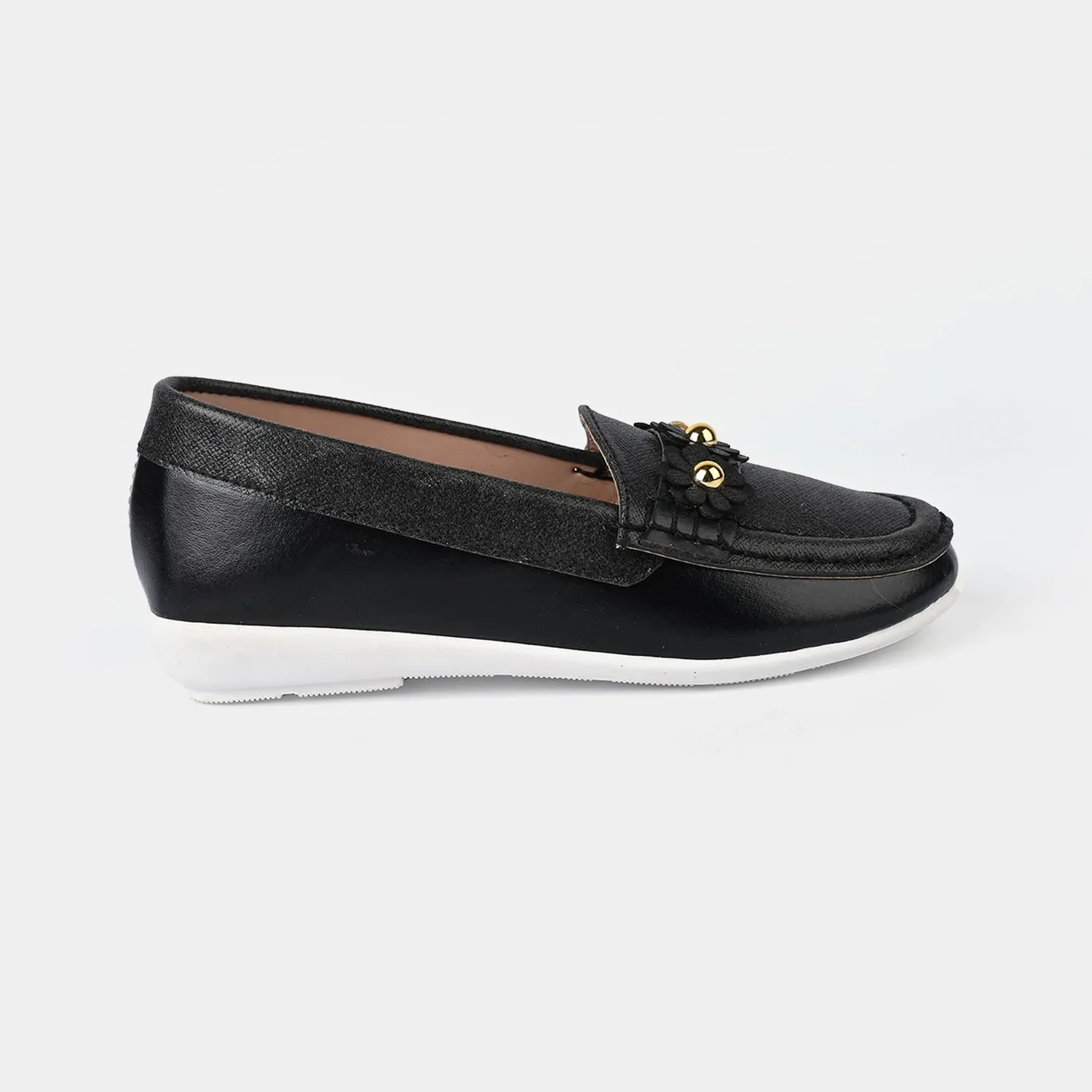 Loafers Bakery Girls Loafer JV-08-BLACK