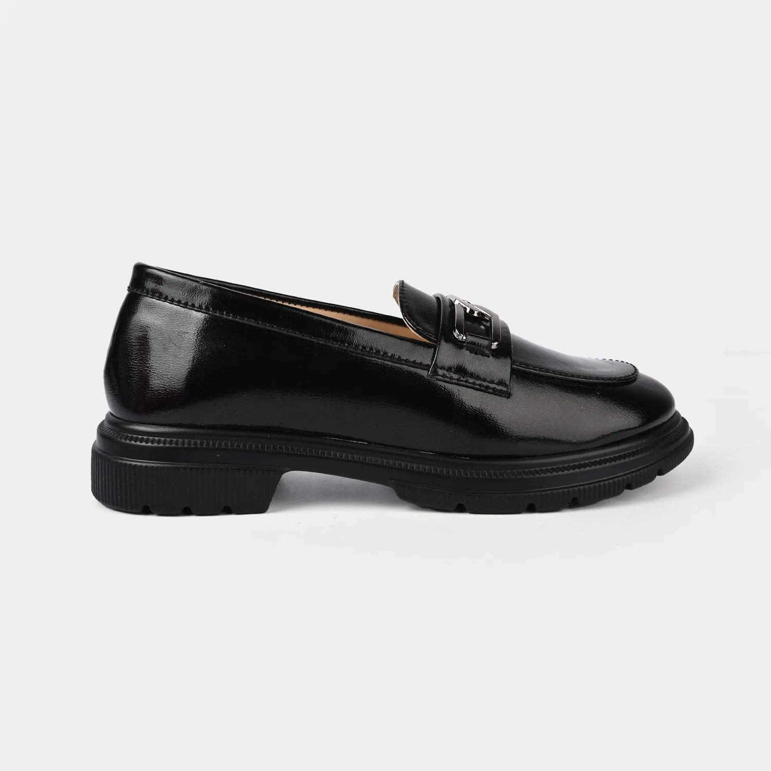 Girls Loafer ZP-071-BLACK Patrizia Loafers