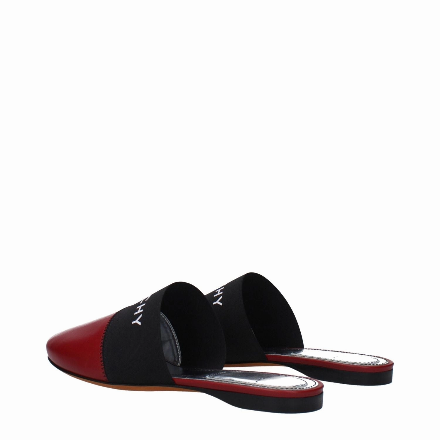 Givenchy Red Leather Slippers Matisse Slippers