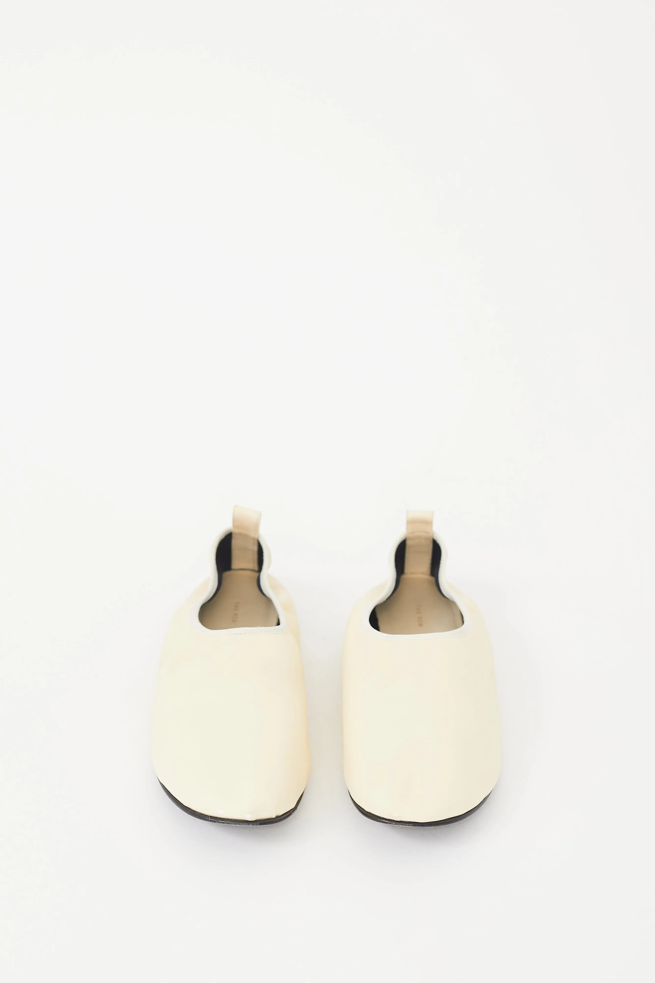 Embellished Shoes Flat Cream Leather Ozzy Slipper Flat