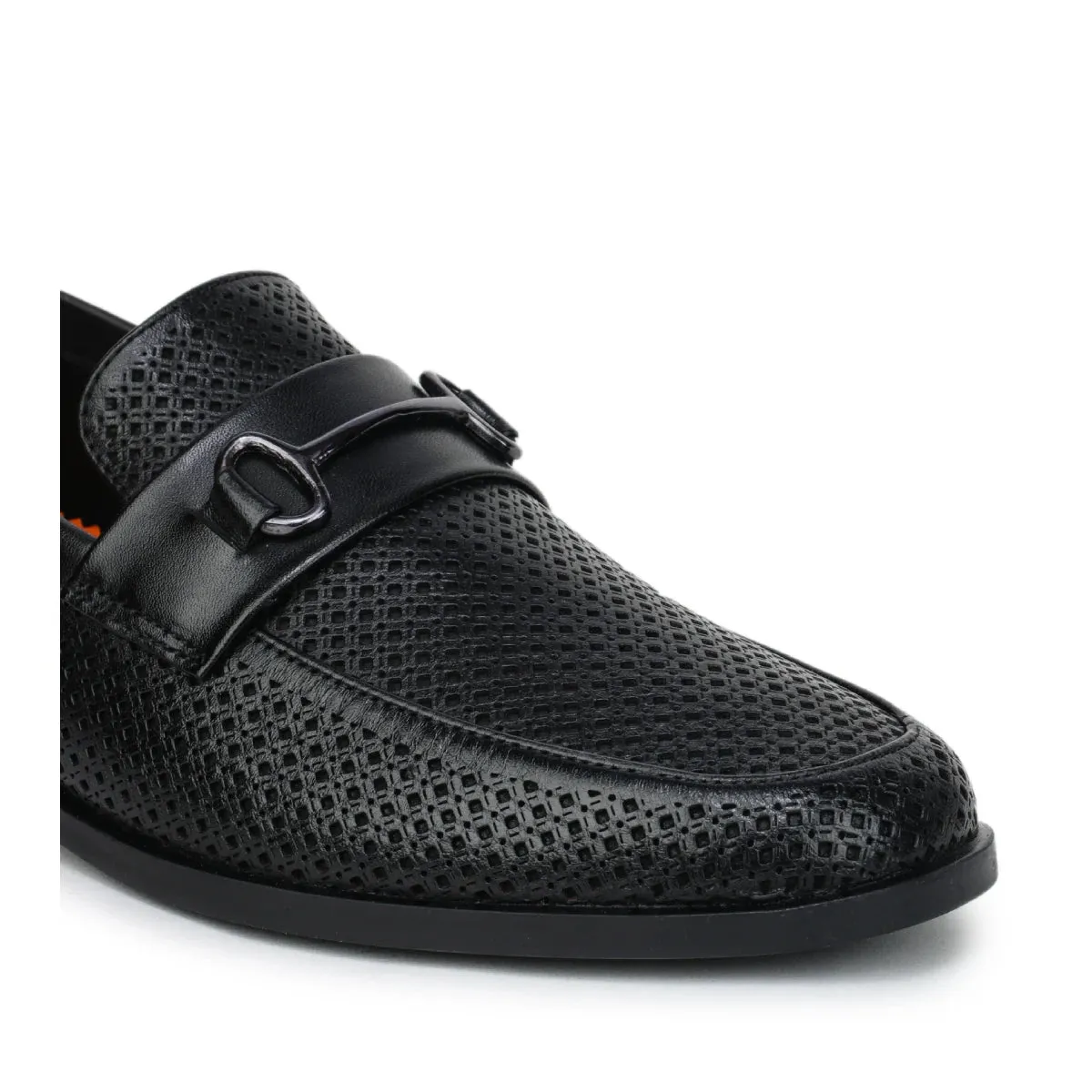 Original Leather Loafers 9981  Pointed Toe with Mesh Texture Slip-on Shoes Iceberg Loafers