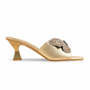 Golden Fancy Slipper For Women FN7974 Lymphedema Slippers