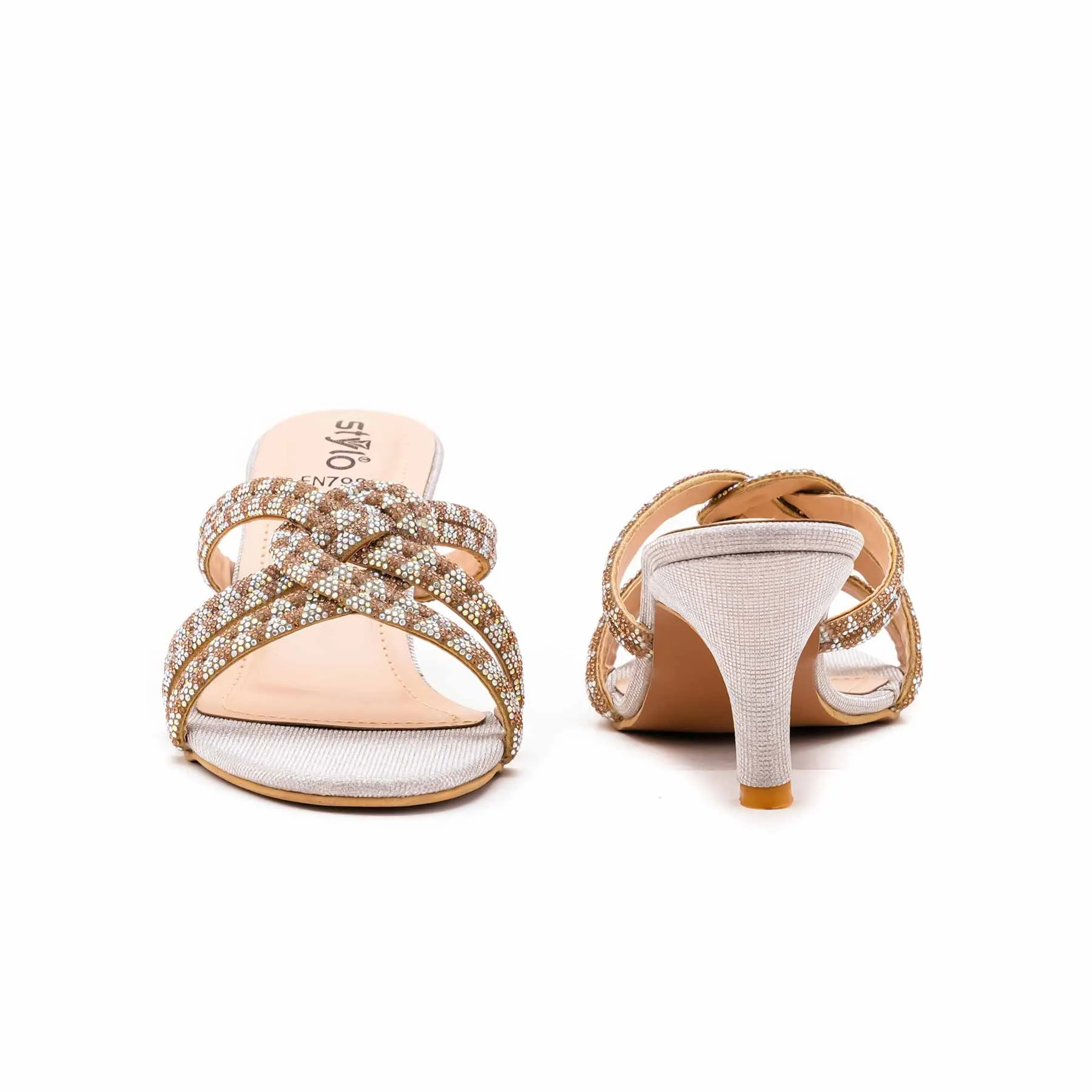 Good Indoor Slippers Golden Fancy Slipper For Women FN7989