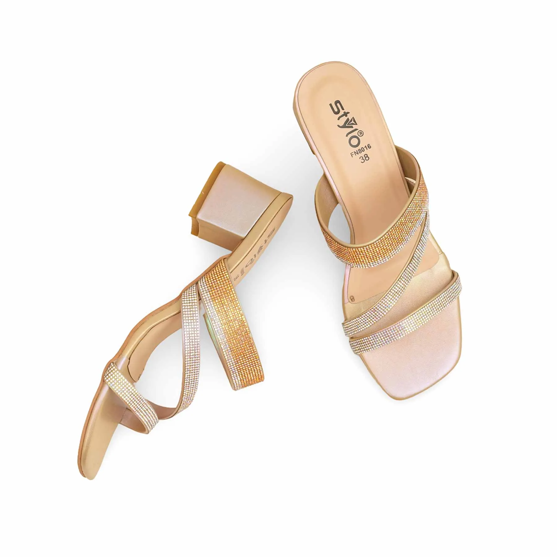 Kira Sport Slide Golden Fancy Women Slipper FN8016