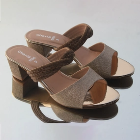 Paw Paw Slippers Golden Fancy & Stylish Slippers for Women