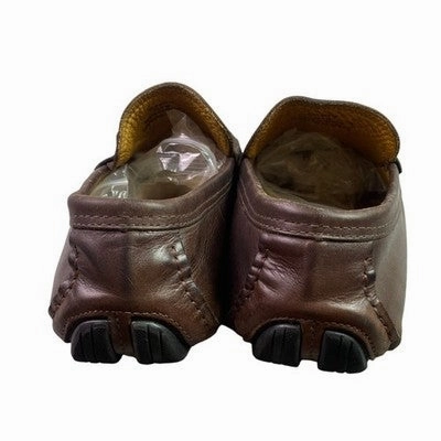 Saks Fifth Avenue Loafers Mens 10.5M Brown Leather Bit Shoes Career Everyday Loafers Bar And Grill