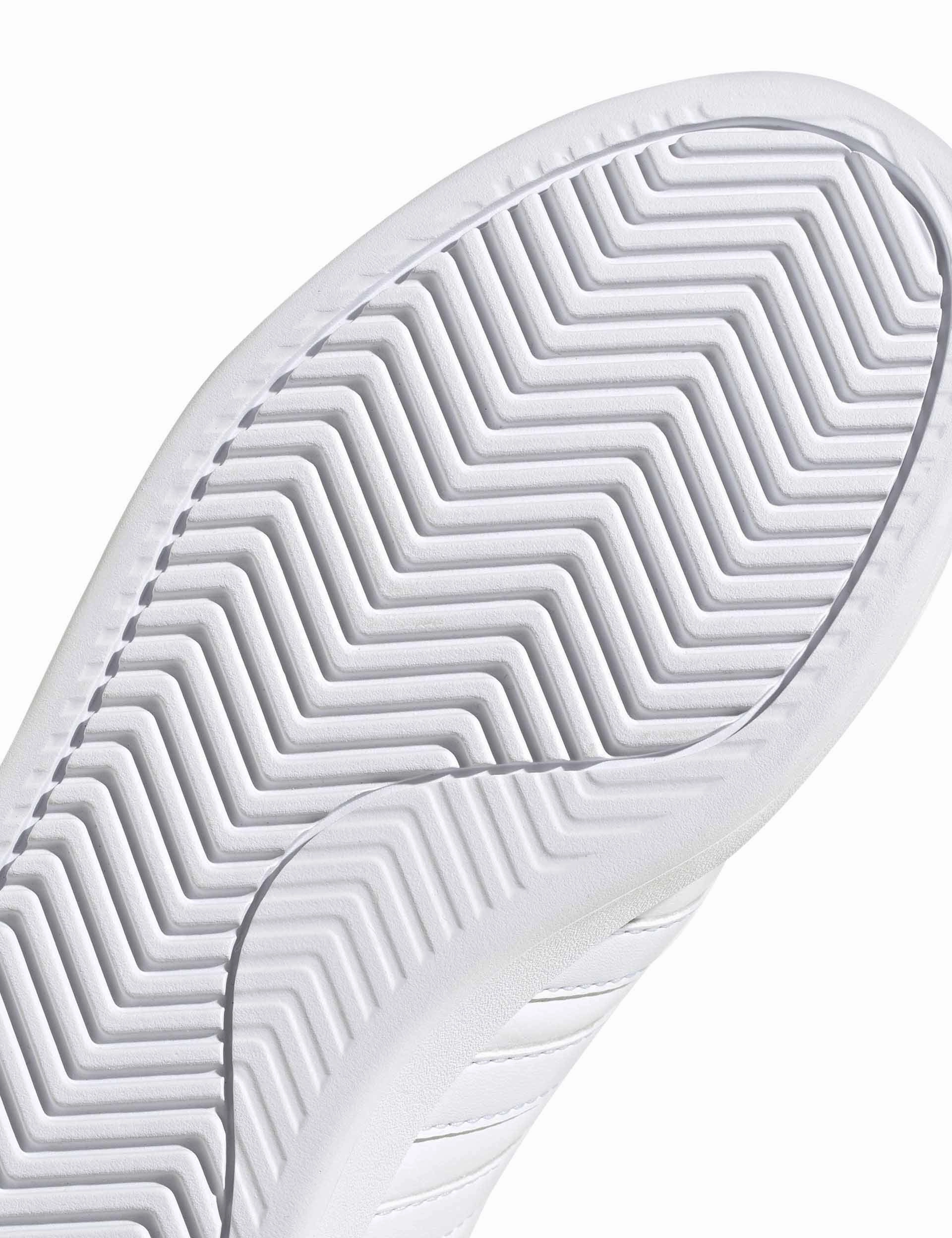 Grand Court 2.0 Shoes - Cloud White/Gold Metallic Grey Adidas Golf Shoes