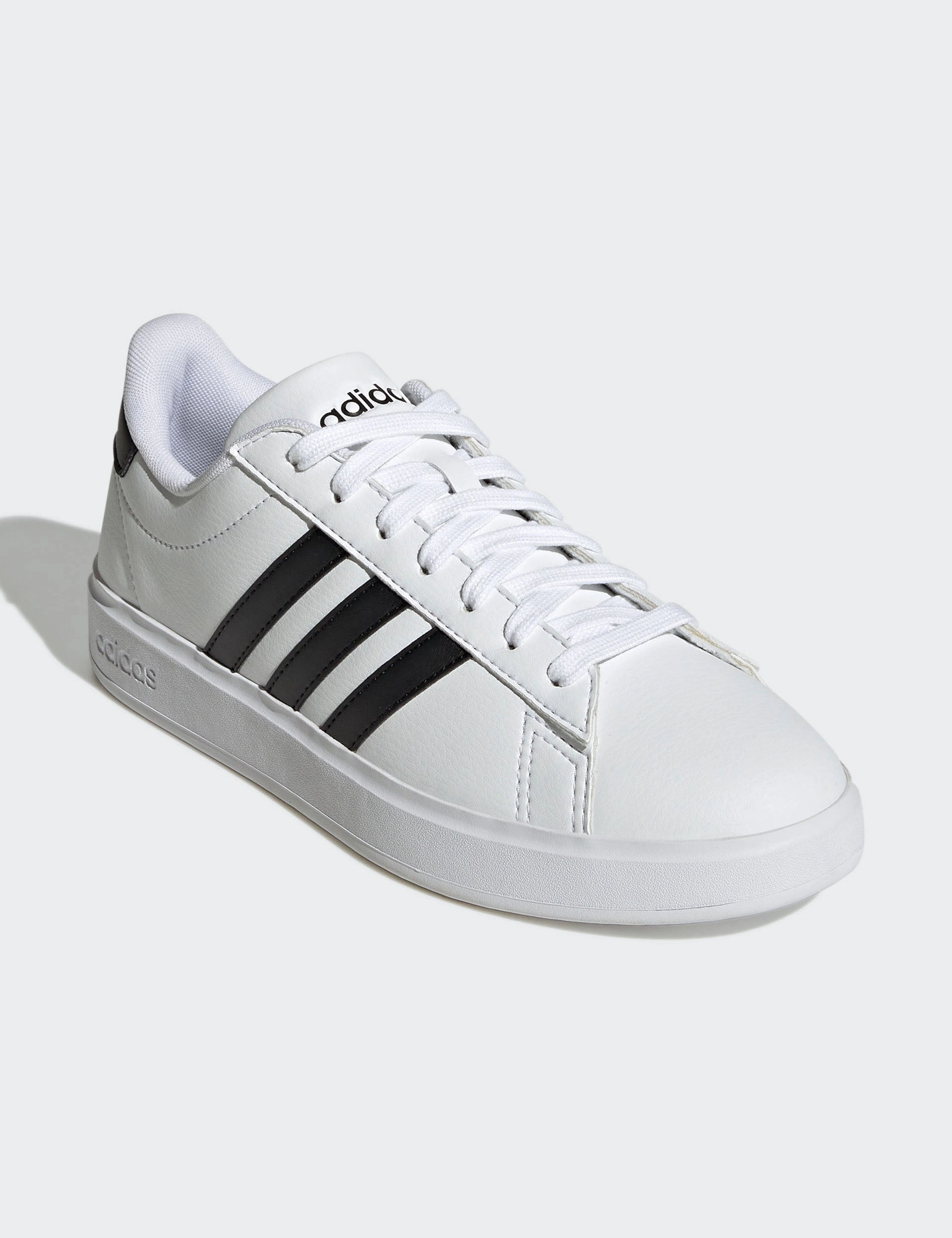 Grand Court Cloudfoam Lifestyle Court Comfort Shoes - Cloud White/Core Black Adidas Originals Samba Xlg Casual Shoes