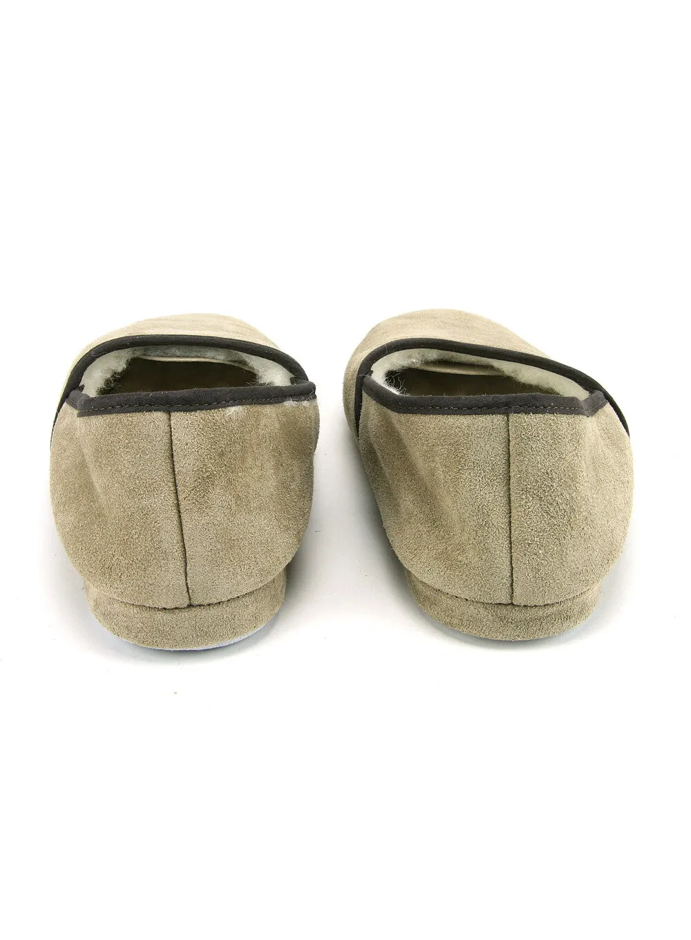 Grecian Style Wool Slippers Canvas Split Sole Ballet Slippers