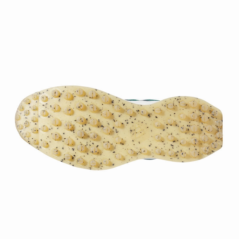 Adidas Court Flight Volleyball Shoes ADIDAS S2G Mid Unisex Spikeless Shoes (White/Green)