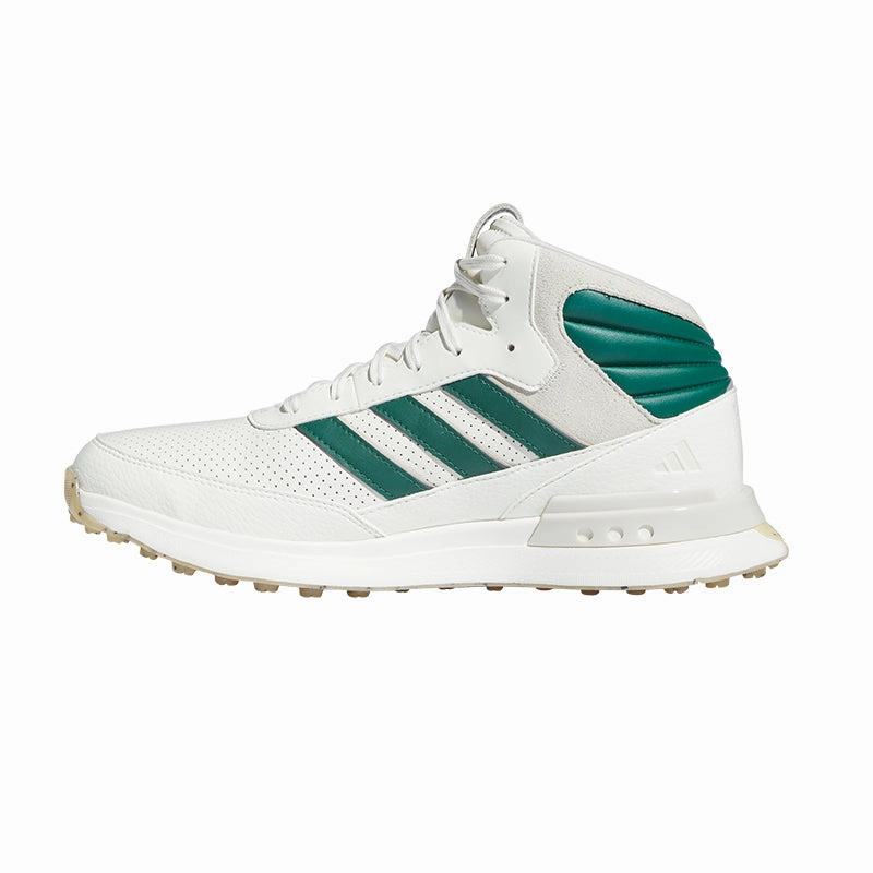 Most Popular Adidas Shoes ADIDAS S2G Mid Unisex Spikeless Shoes (White/Green)