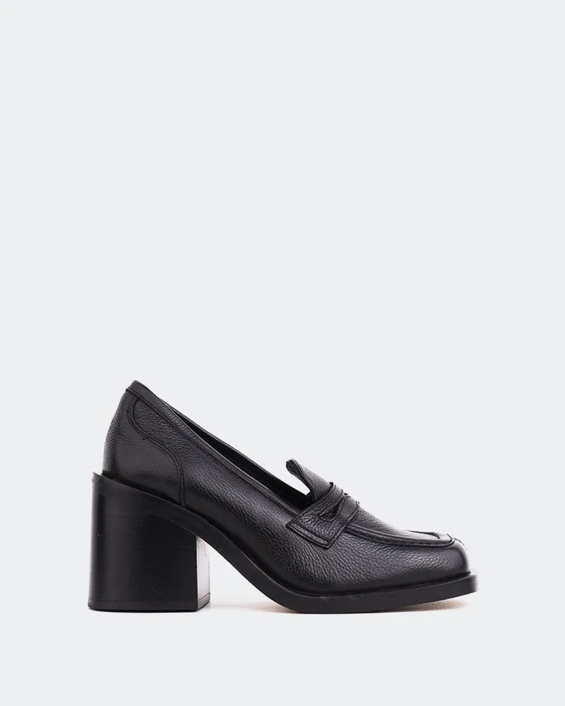 Ballerina Loafers Handel Black Leather