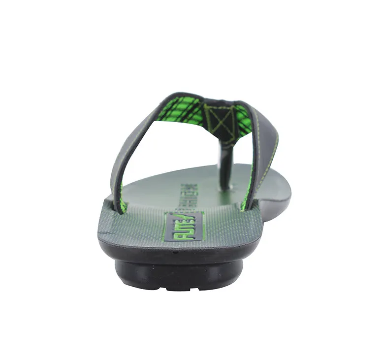 FLITE Slippers for Men PUG 37 Tuxedo Slippers Velvet