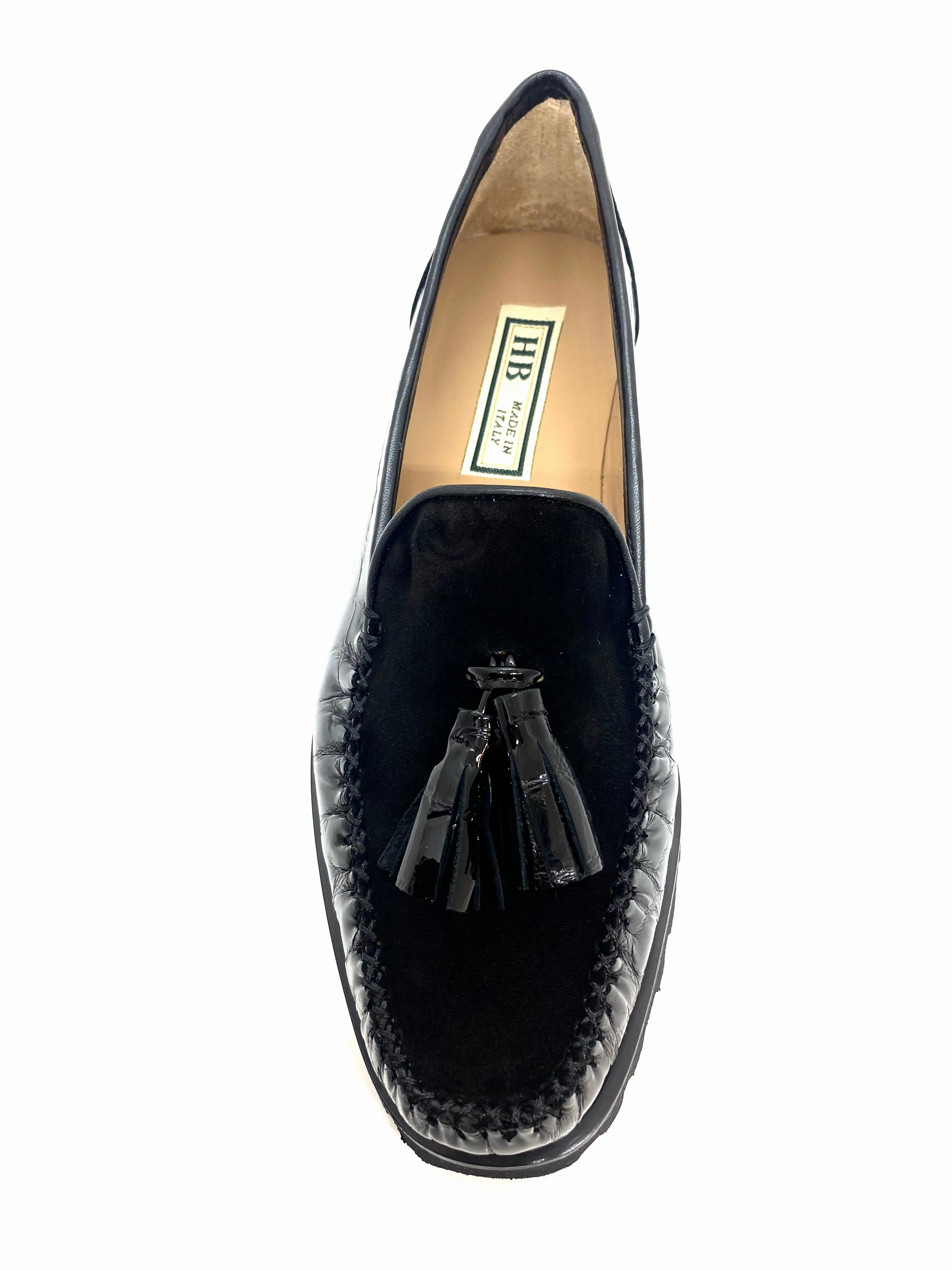 Uptown Loafers HB Shoes Ladies Tassle Front Abetone Sole Loafer