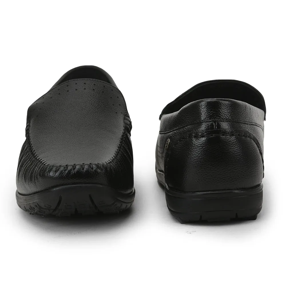 Healers Casual Non lacing Loafers Shoes For Men (Black) JPL-271 By Liberty Loafers Bread Cranberry