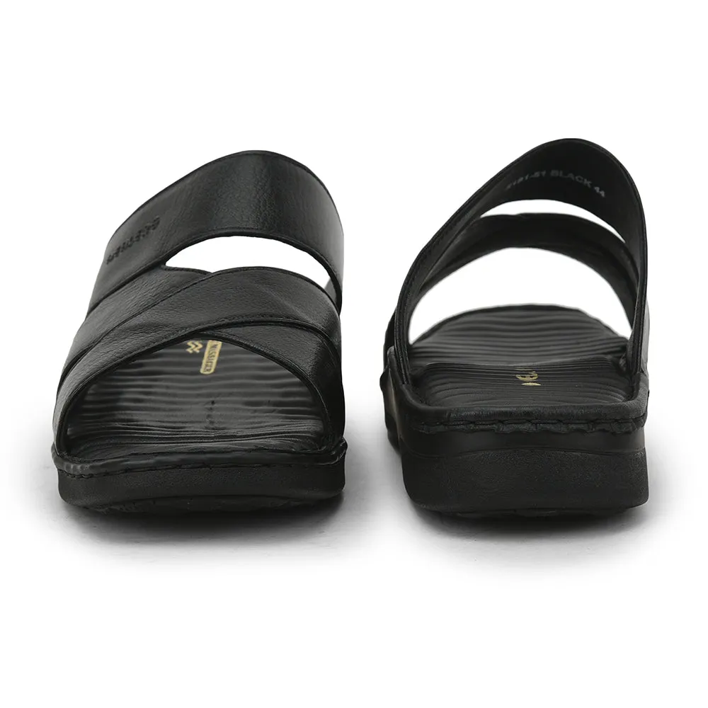 Healers Casual Slippers For Men (Black) 2191-51 By Liberty Killshot 2 Casual Shoes