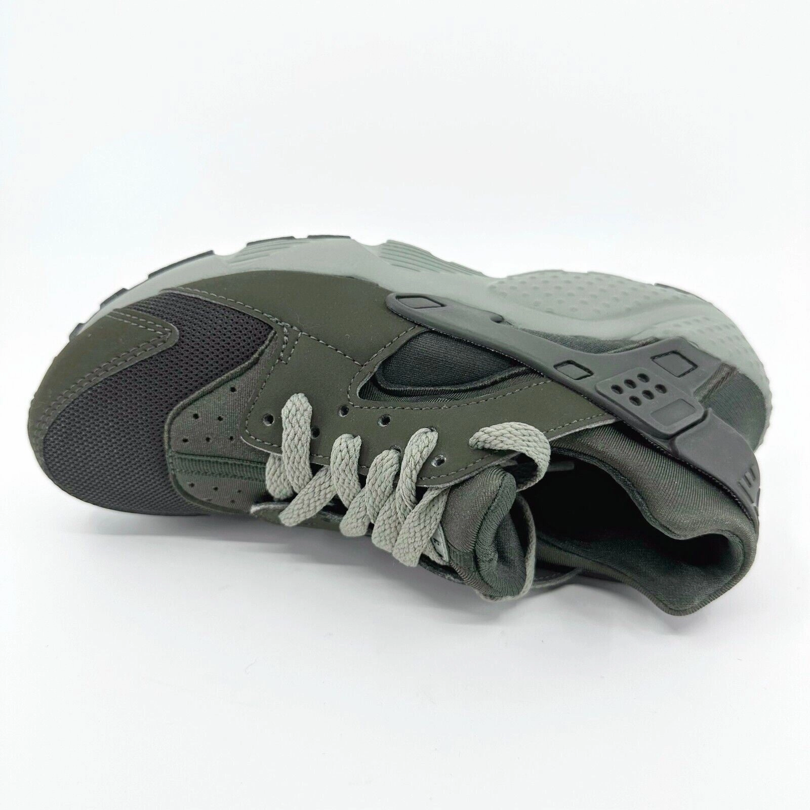 Nike Huarache Run (GS) Sequoia Dark Stucco Kids Running Shoes 654275 303 Jan Frodeno Asics Shoes