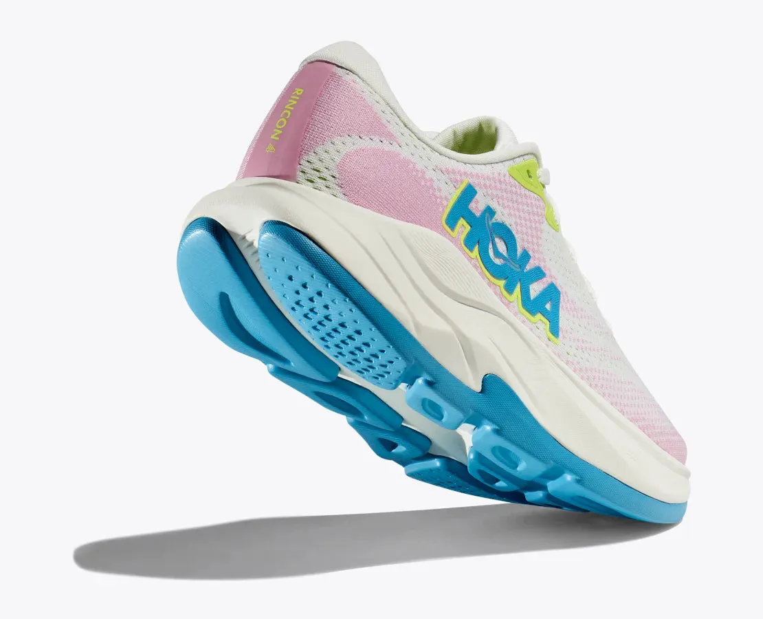 Hoka Rincon 4 Women's - Frost/Pink Twilight Front Foot Running Shoes