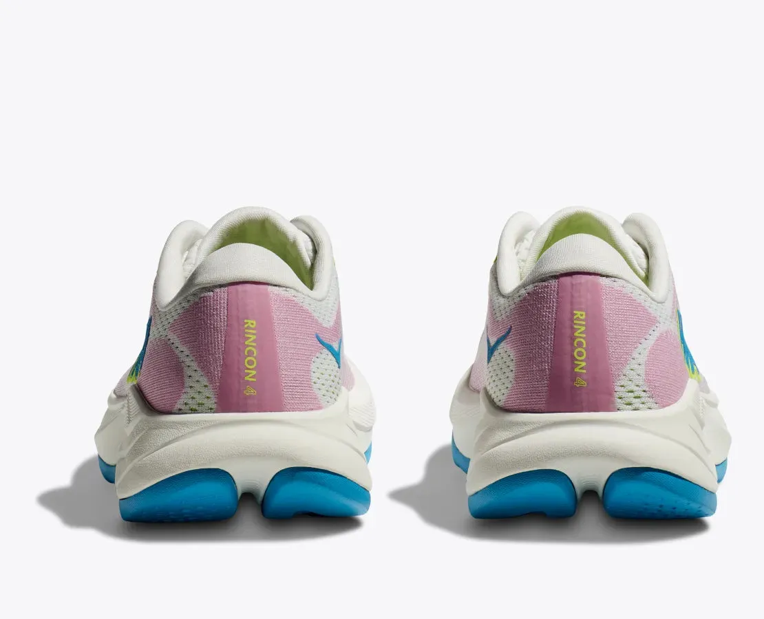 Trail Running Shoes Vs Running Shoes Hoka Rincon 4 Women's - Frost/Pink Twilight