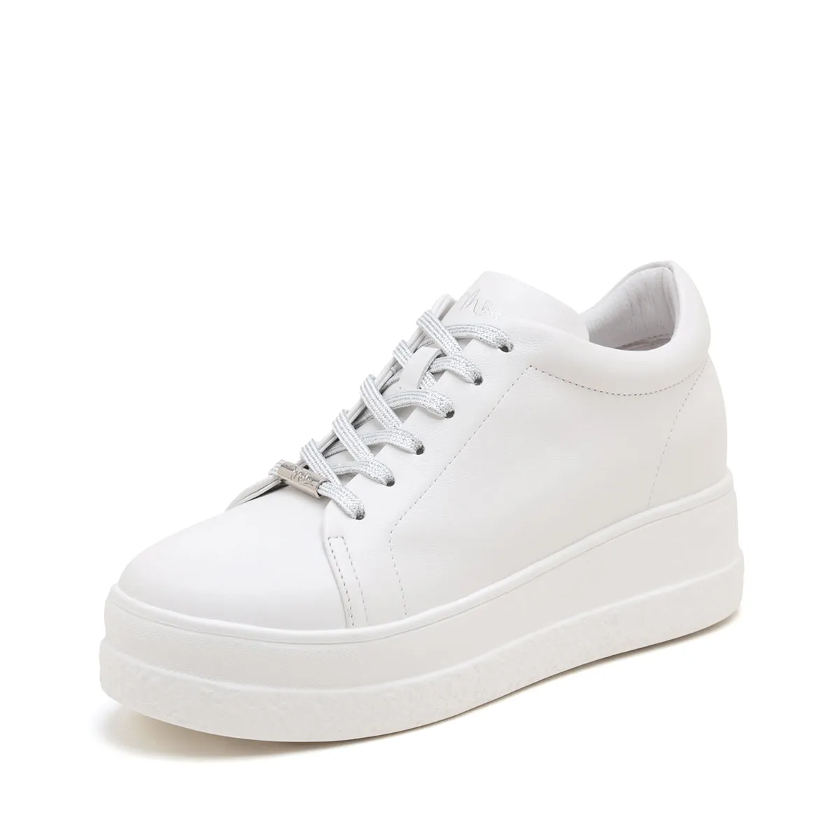 Superfeet For Casual Shoes MILLIE'S Off-white leather casual shoes (Women)