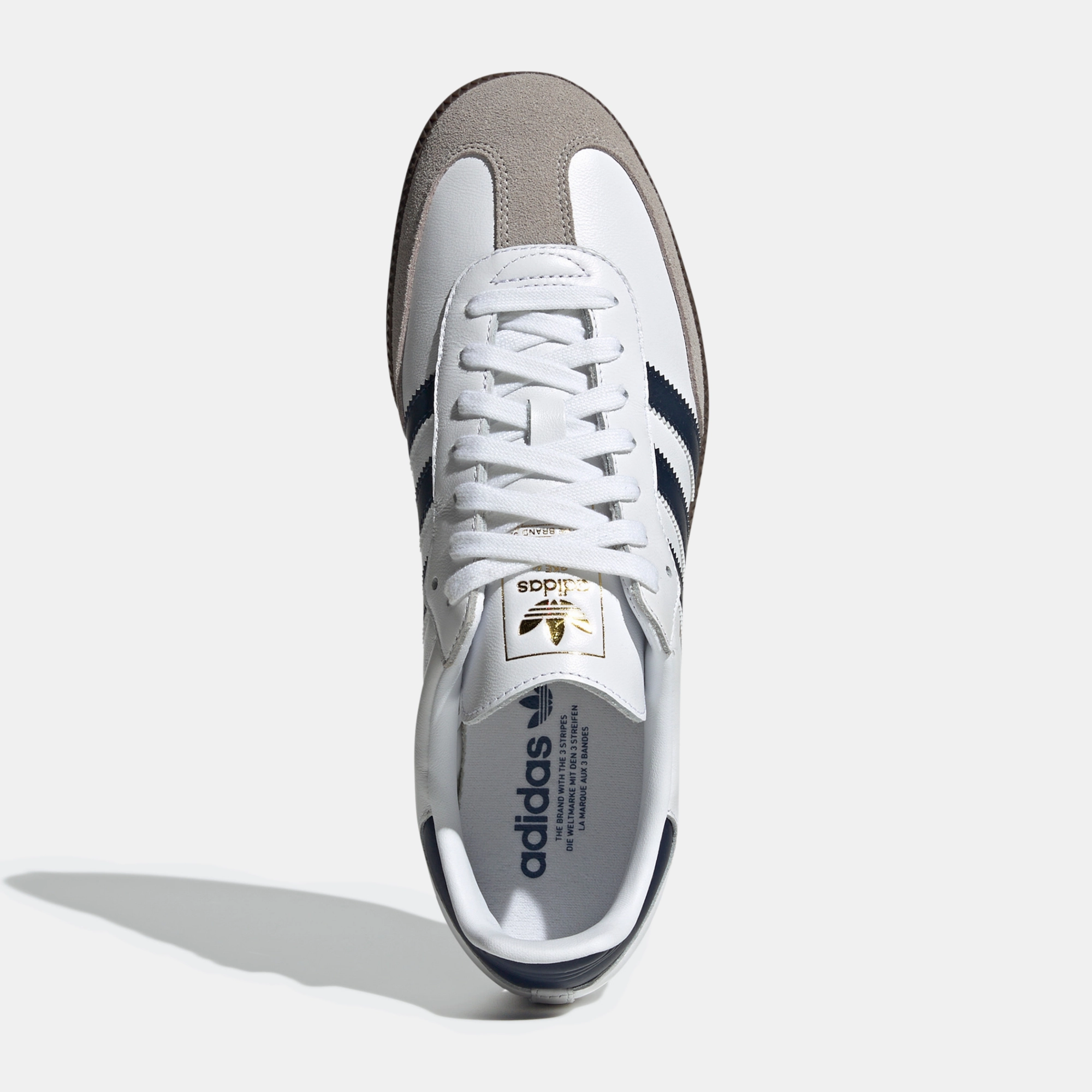 Adidas Samba OG Cloud White Night Indigo Adidas High Heel Tennis Shoes