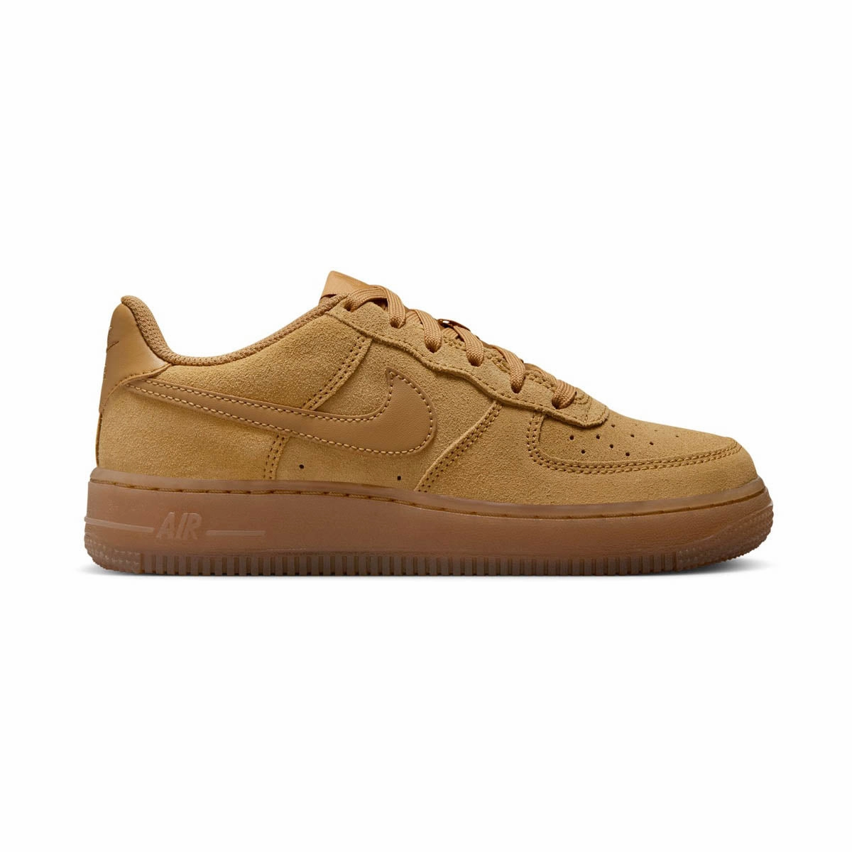 Nike Air Force 1 LV8 'Wheat Gum Light Brown' Big Kids' Shoes Asics Gel-venture 5 Running Shoe