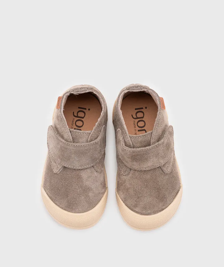 Casual Shoes Overpronation Igor Boy's and Girl's Barefoot Tui Chukka Boots - Topo