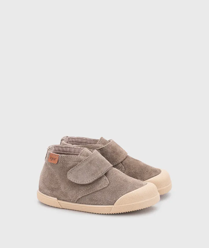 Best Business Casual Dress Shoes Igor Boy's and Girl's Barefoot Tui Chukka Boots - Topo