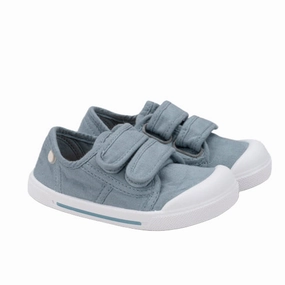 Toddler Casual Shoes Igor Boy's And Girl's Canvas V Barefoot Shoes - Oceano