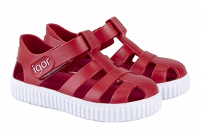 Monolith Sandals Igor Boy's and Girl's Nico Sandal - Rojo