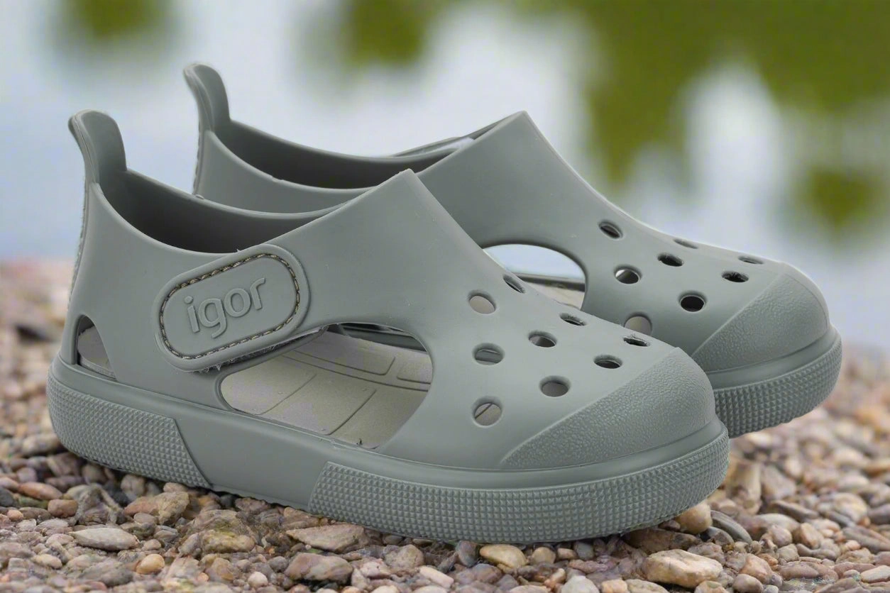 Igor Boy's And Girl's Surfi Sandals - Verde La Toc St Lucia Sandals