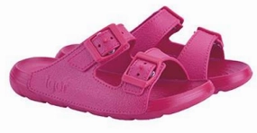Igor Girl's Kai Sandal - Fucsia Slide Comfort Sandals