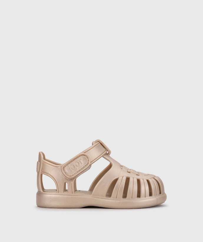 Igor Girl's Tobby Metal Sandals - Platino Good Sandals