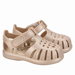 Igor Girl's Tobby Metal Sandals - Platino Kira Sport Sandals