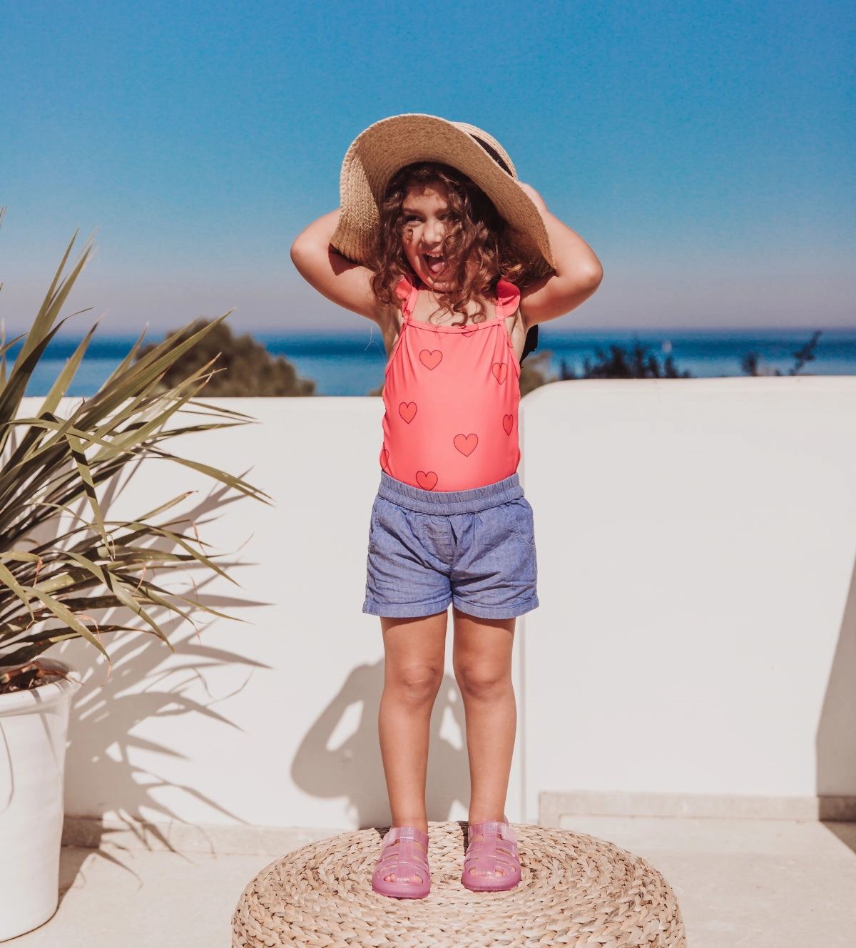 Igor S10265 Girl's Star Glitter Sandal - Rosa Best Walking Sandals For Travel