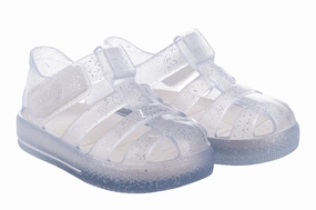 Sandals Closed Toe Igor S10265 Star Glitter Sandal - Cr. Transparente