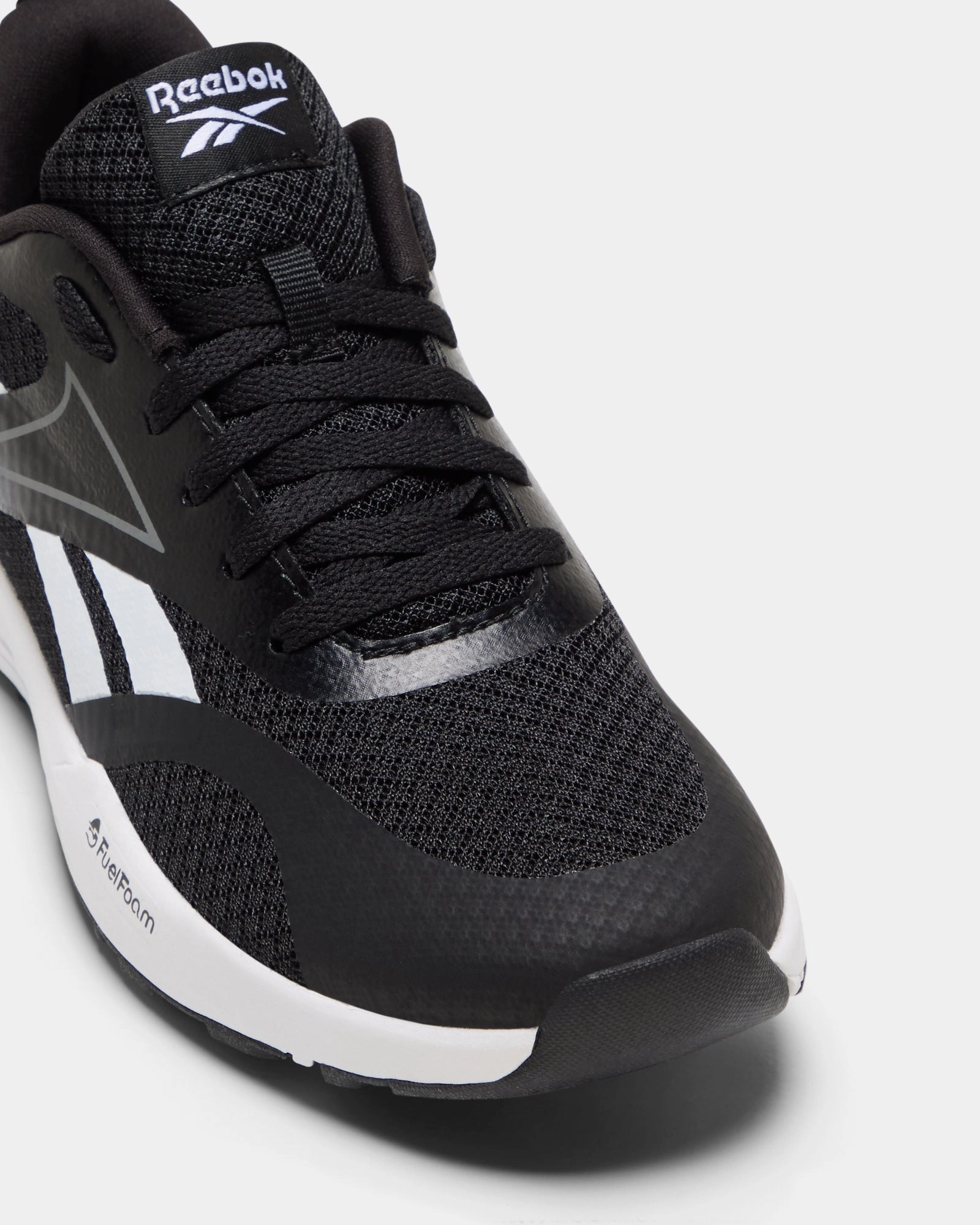 Energen Run Black/White/Grey Popular Trail Running Shoes