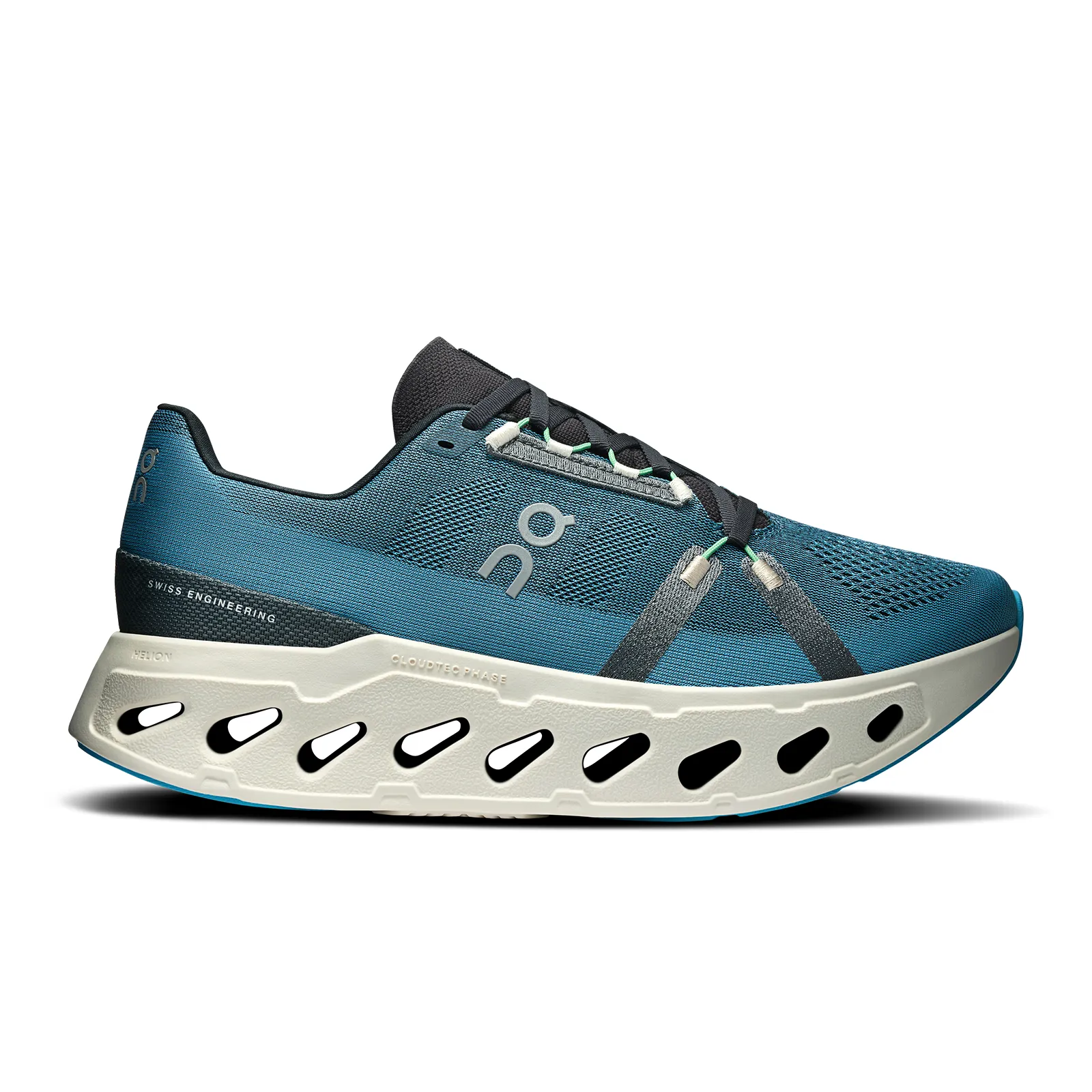 On Running Cloudeclipse Running Shoe (Men) - Niagara/Ivory Best Running Shoes With High Arches