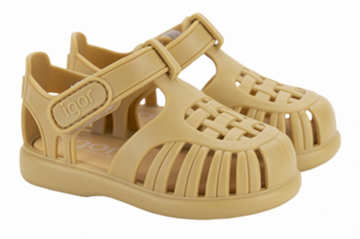 Sandals Shop Igor S10271-235 Tobby Solid Sandals - Dijon