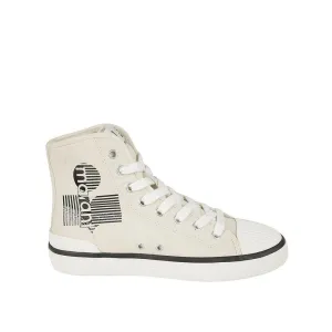 Balance Tennis Sneakers Isabel Marant Beige Canvas High Top Sneakers