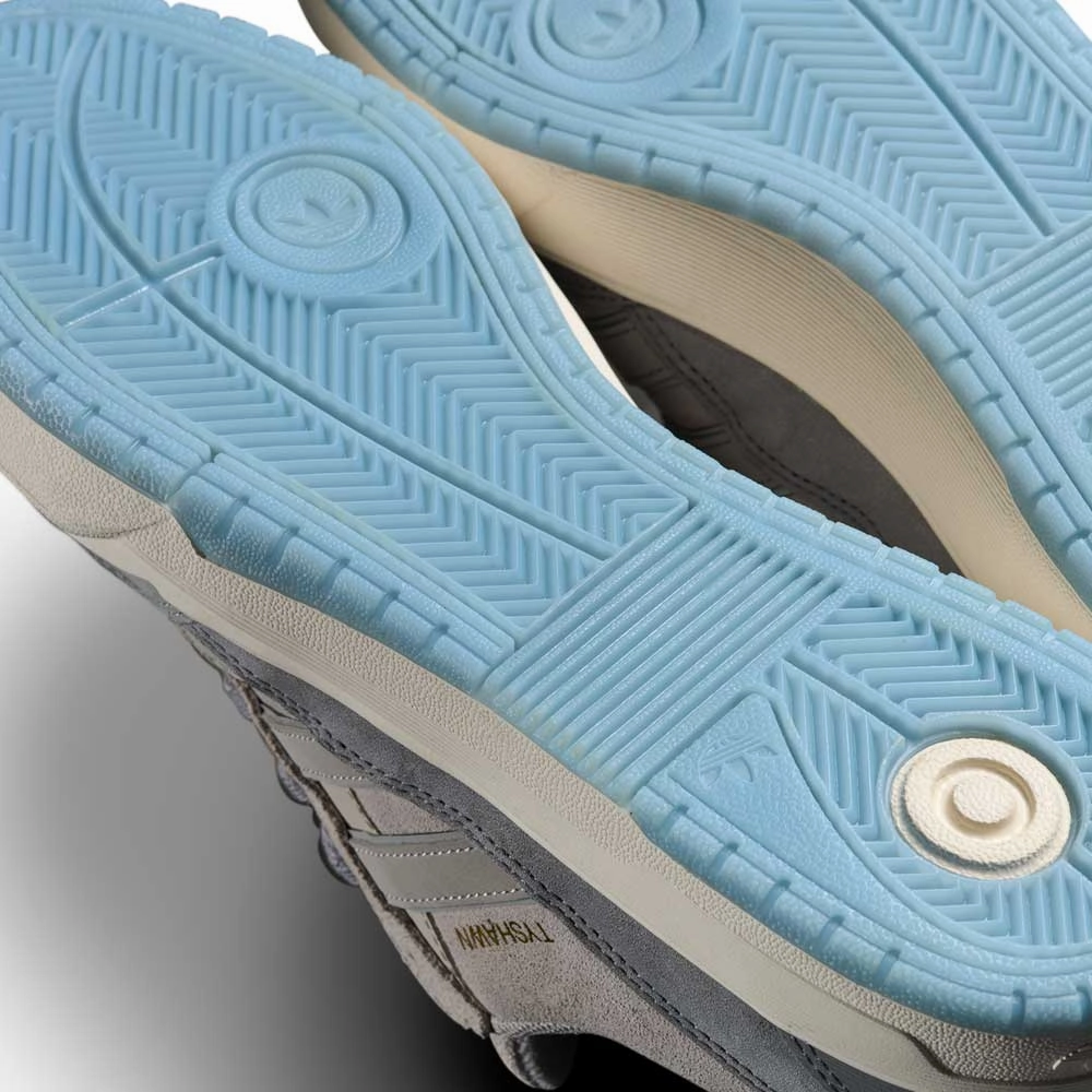 Adidas Shoes Futbol JI0848 Granite White Tyshawn 2 II Adidas Skateboarding Leather Suede Skateboarding Shoes