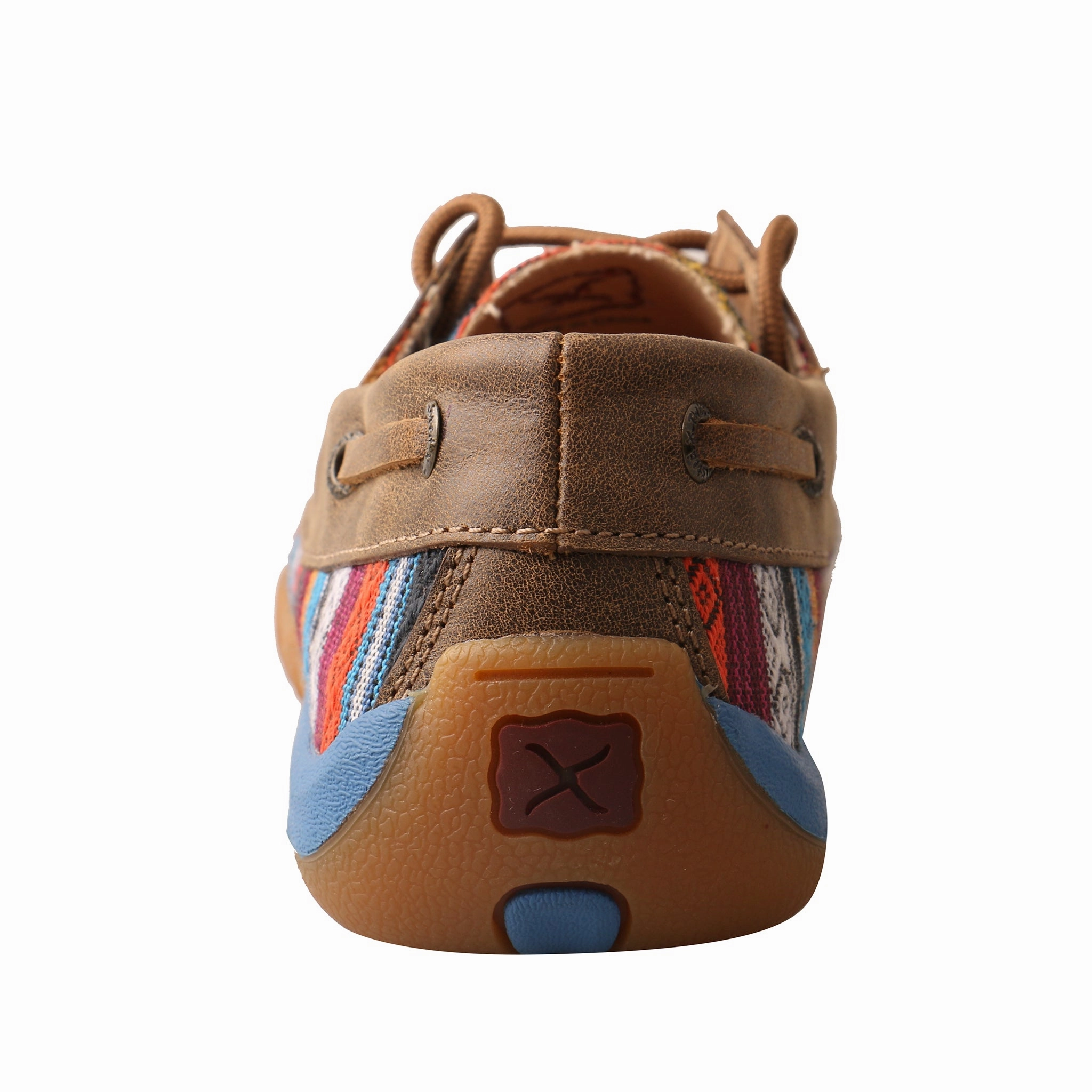 Responsive Running Shoes 'Twisted X' Women's Driving Moccasin - Serape / Bomber