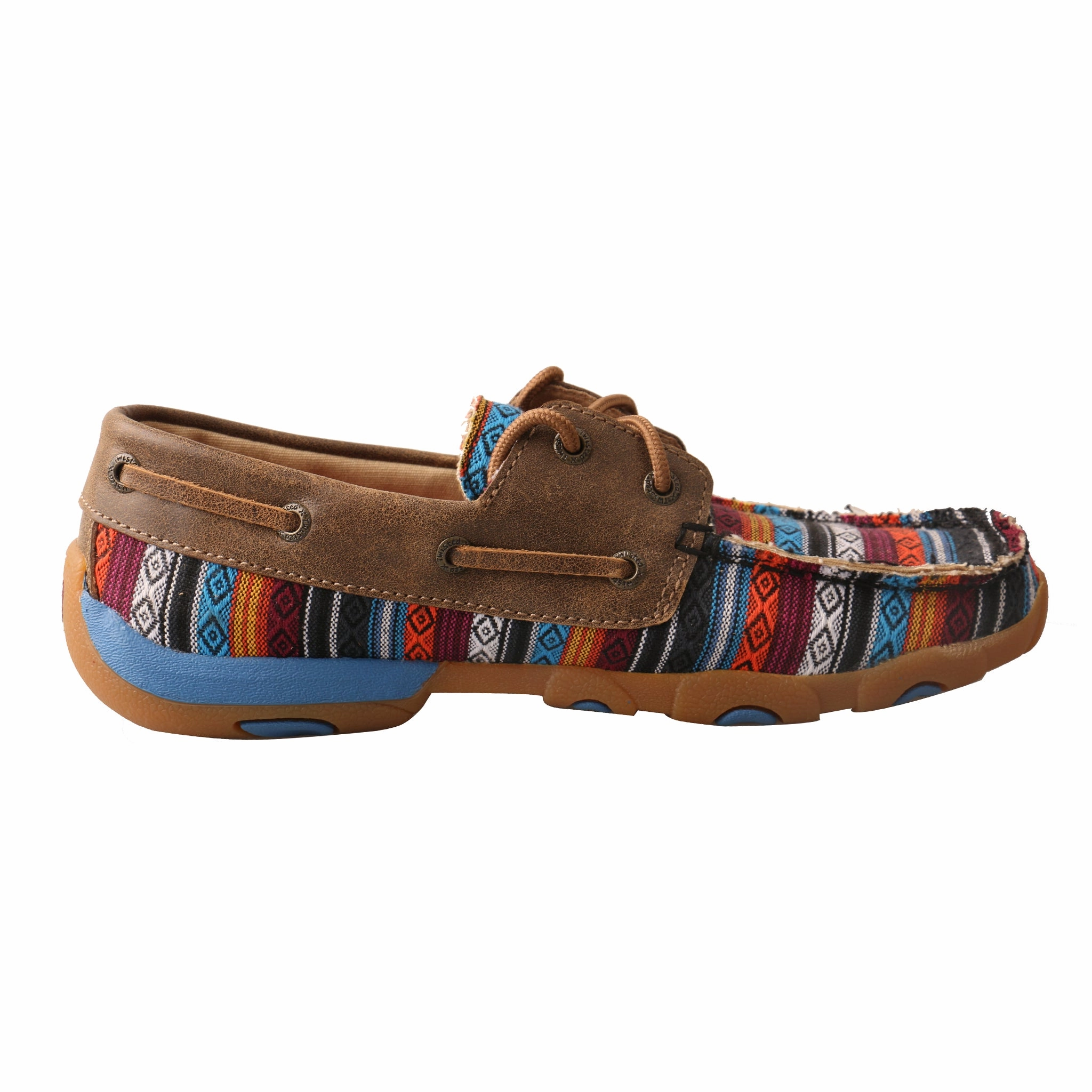 'Twisted X' Women's Driving Moccasin - Serape / Bomber Running Shoes Deal