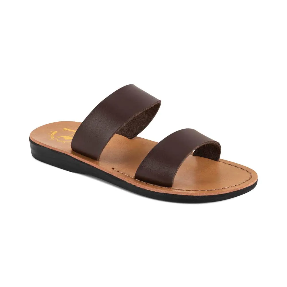 Aviv Vegan - Leather Alternative Sandal | Brown Sandals Resort Plan