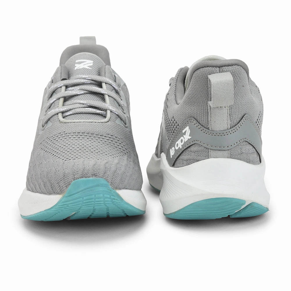 Leap7x Lacing Sports Shoes For Men (Grey) CHALANGE-2 By Liberty Ladies Stability Running Shoes