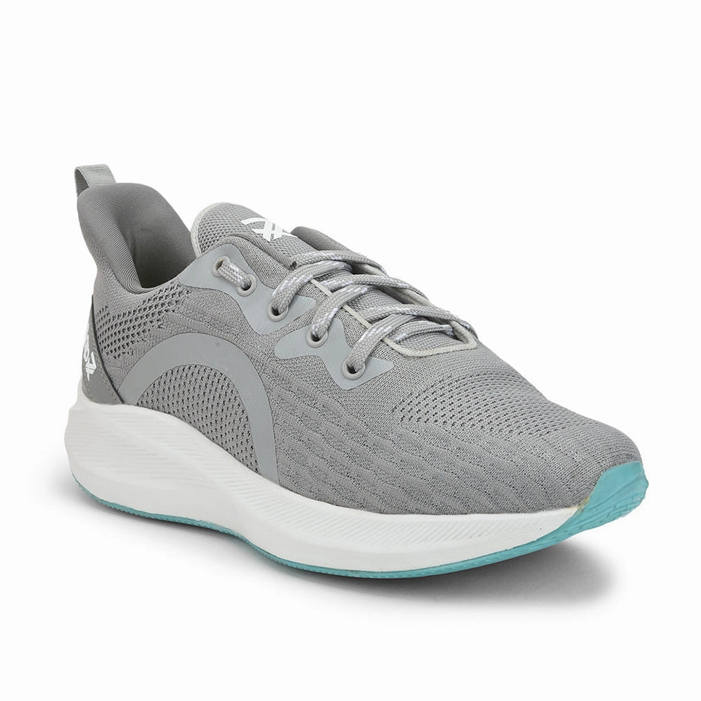 Shoes Air Max Running Leap7x Lacing Sports Shoes For Men (Grey) CHALANGE-2 By Liberty