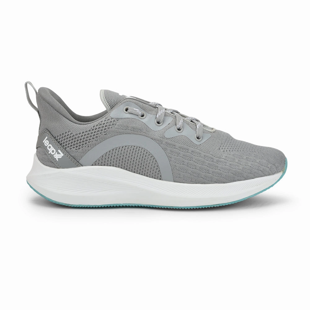 Good And Affordable Running Shoes Leap7x Lacing Sports Shoes For Men (Grey) CHALANGE-2 By Liberty