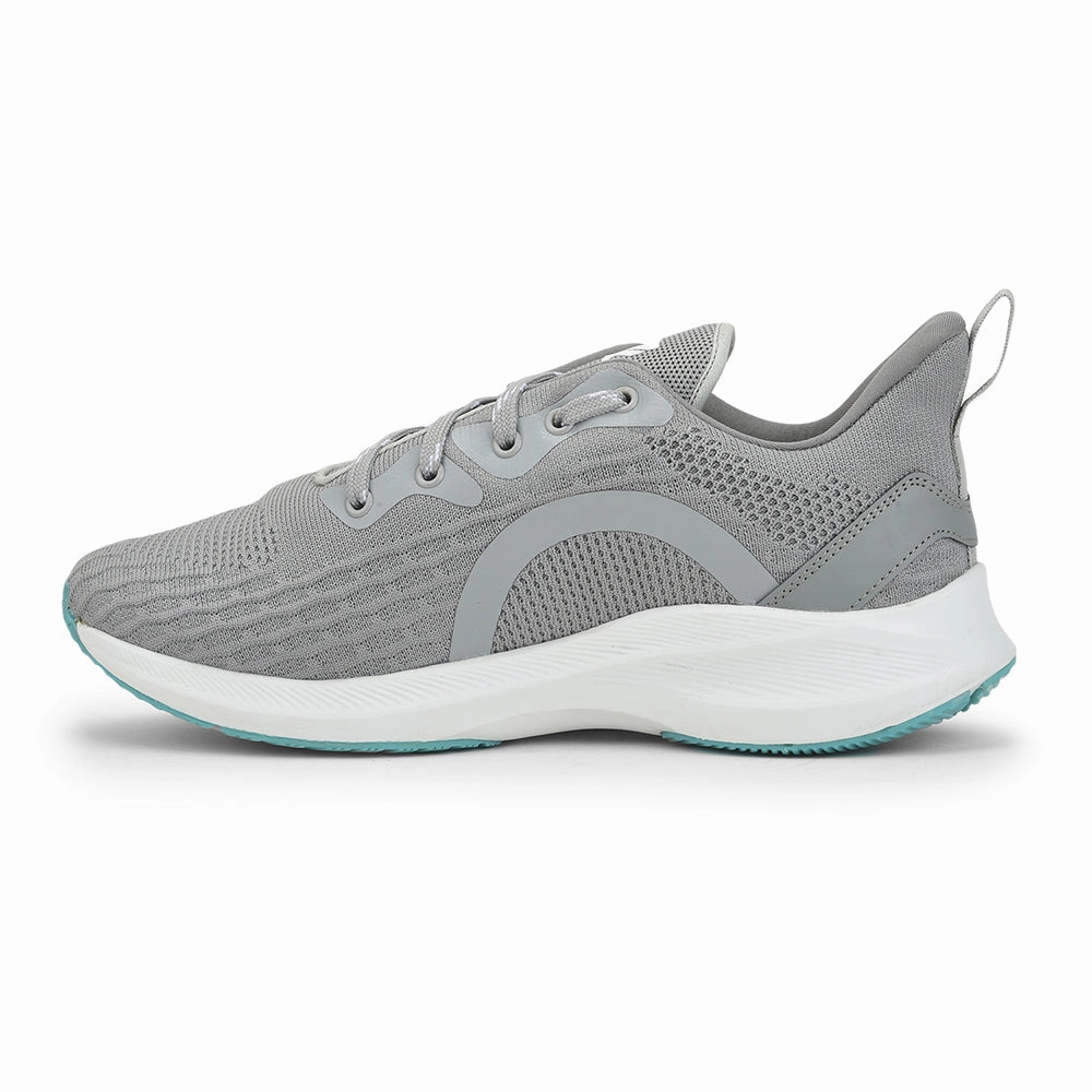 Running Shoes Topo Leap7x Lacing Sports Shoes For Men (Grey) CHALANGE-2 By Liberty
