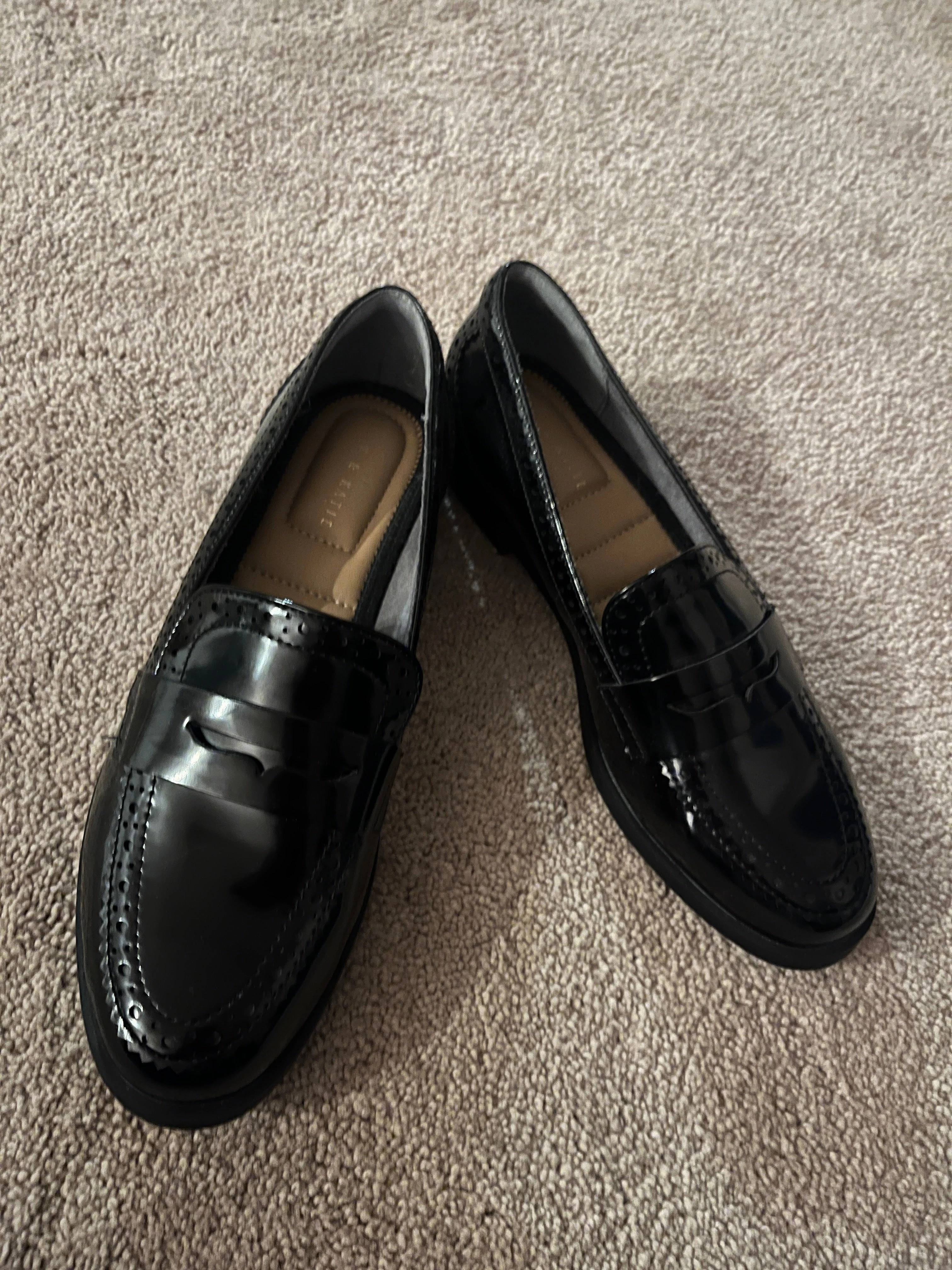 Kelly and Katie loafers NWOT black - Shoes: 7 (Adult) Adrian Snaffle Smooth Leather Kiltie Loafers